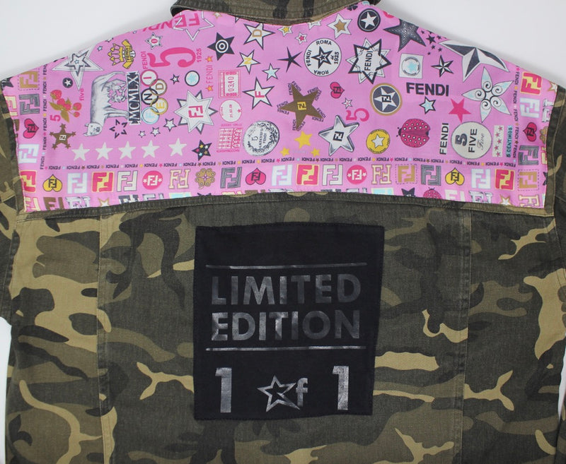 Camo Lux Patch Jacket