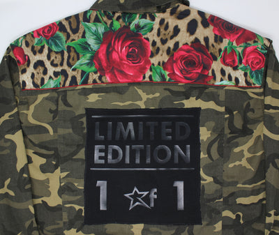 Camo Lux Patch Jacket