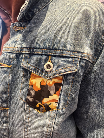 Denim Jacket w/ Lux Fabric