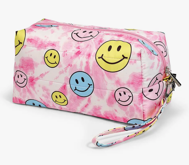 Smile Puffer Cosmetic Bag