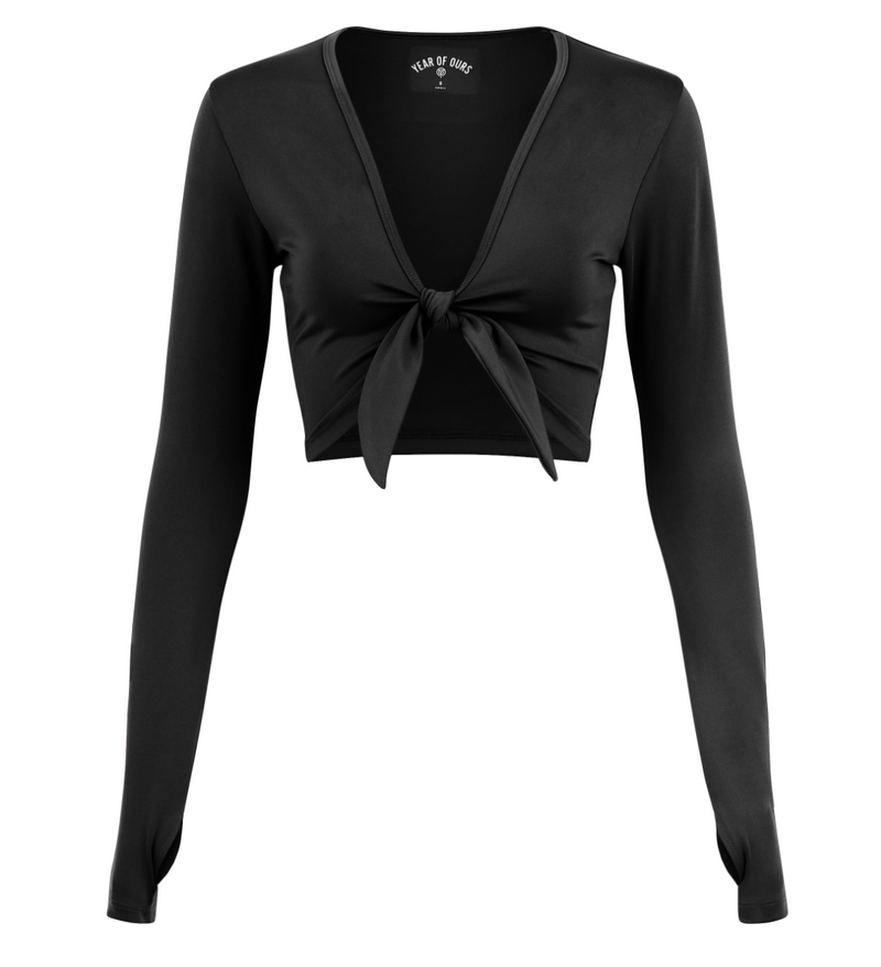 Tie Front Long Sleeve