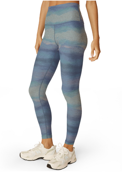 Watercolor Waves Softmark Leggings