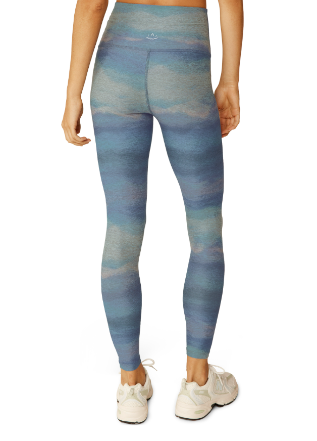 Watercolor Waves Softmark Leggings