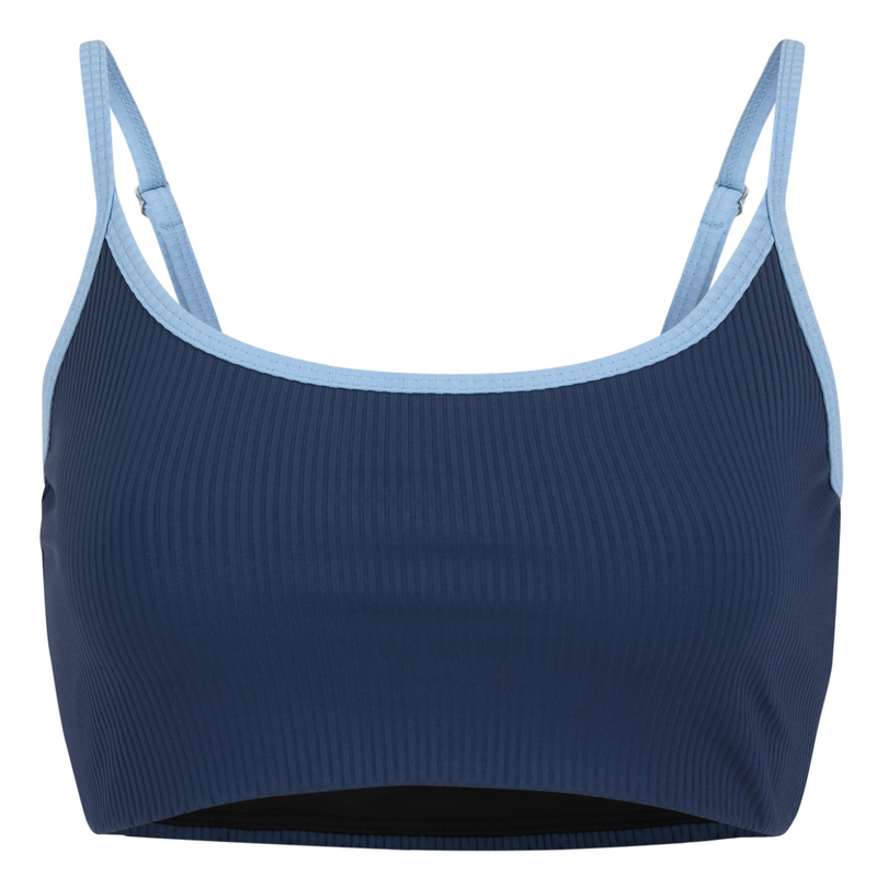 Ribbed 2-Tone Bra