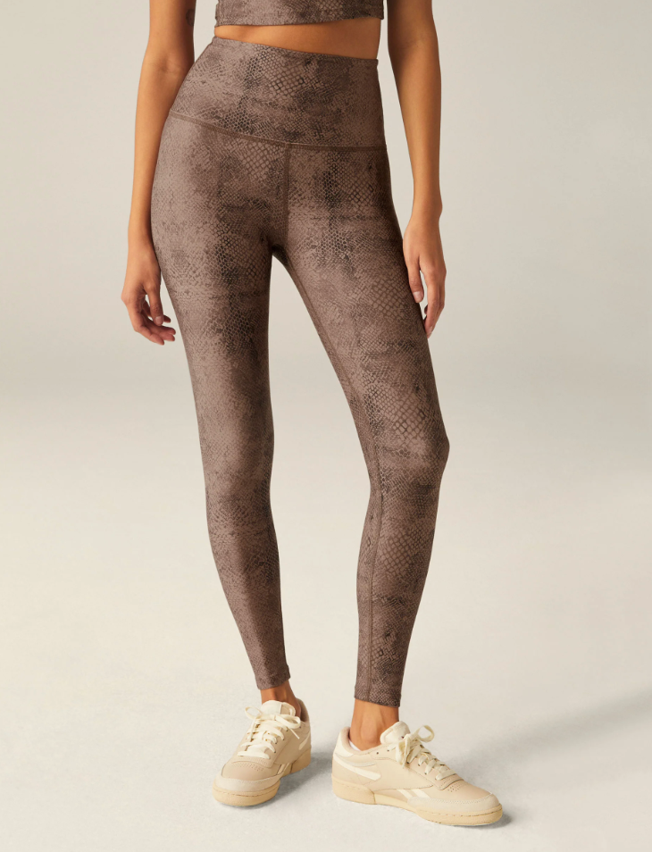 SoftMark Midi Snakeskin Legging