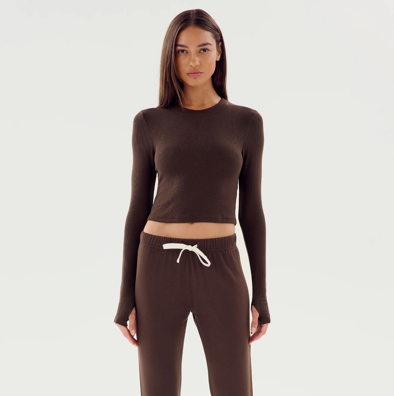 Louise Long Sleeve Crop