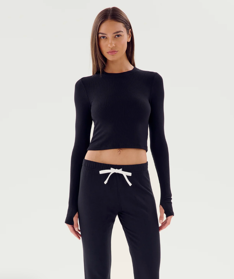 Louise Long Sleeve Crop