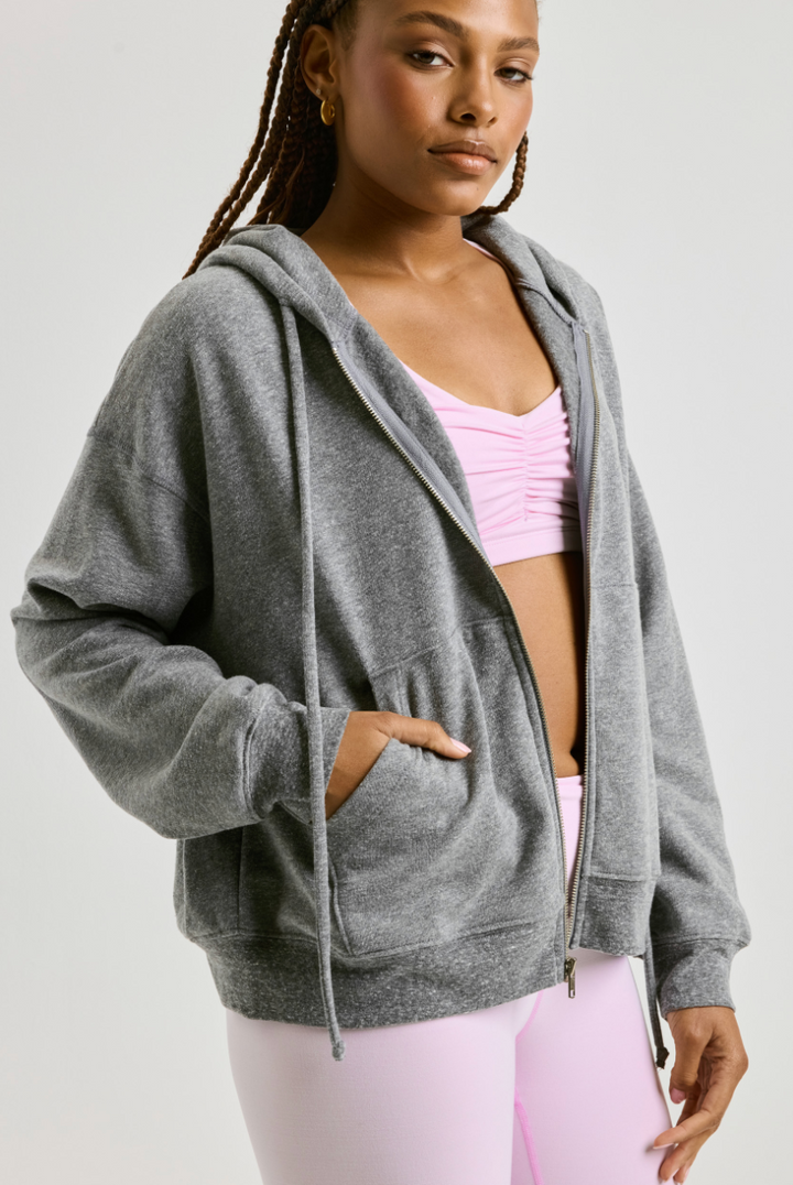 トップス Flight Mode Boyfriend Zip Hoodie Cozy Fleece Boyfriend Zip Hoodie | Aritzia US