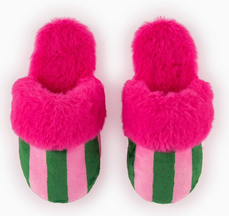 Felicity Stripe Slippers