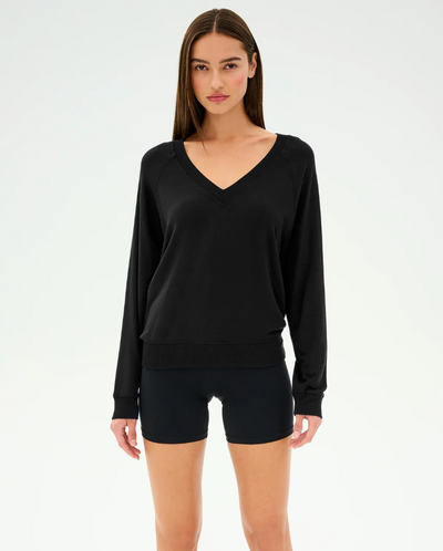 Bennie Fleece V-Neck