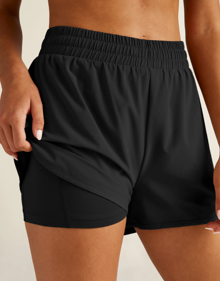 Stretch Woven Shorts