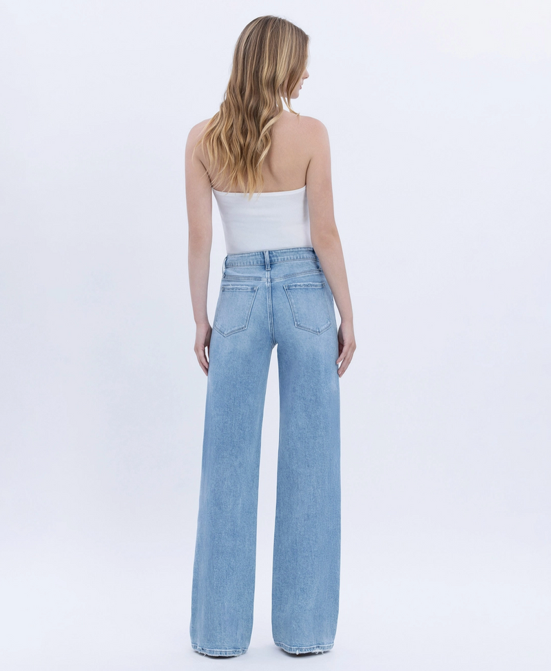 High Rise Wide Jeans