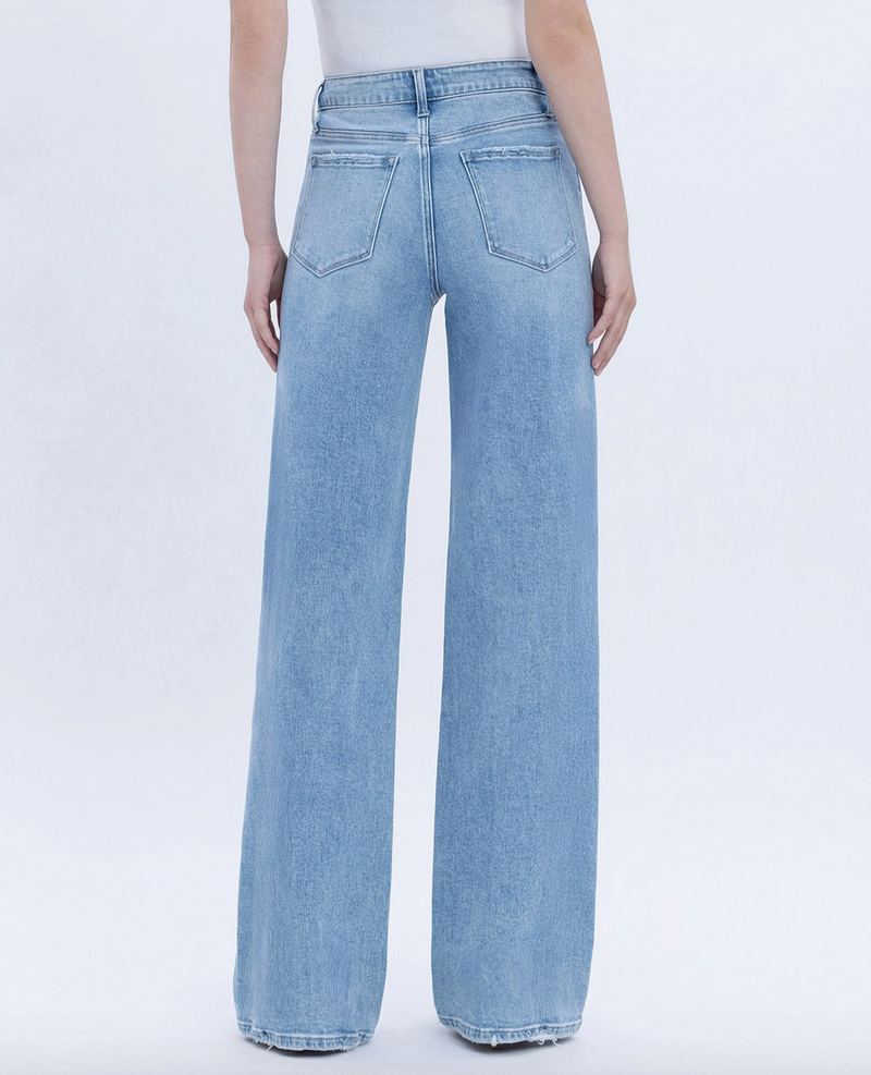 High Rise Wide Jeans