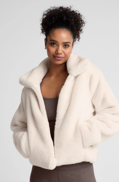 On The List Faux Fur Jacket