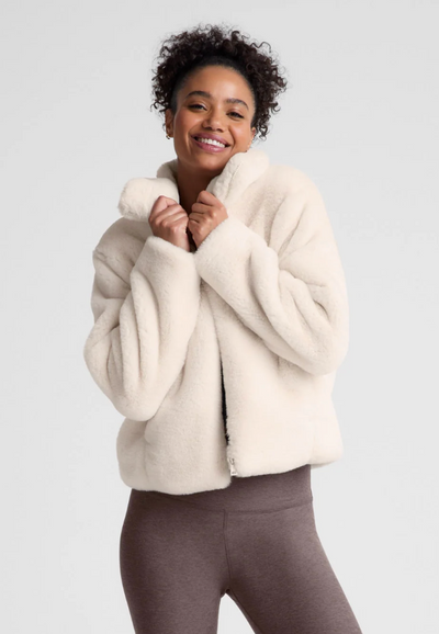 On The List Faux Fur Jacket