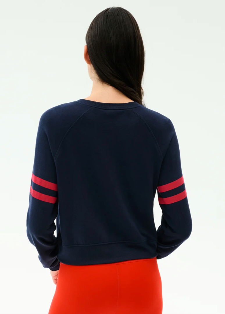 Brooks Stripe Sweatshirt