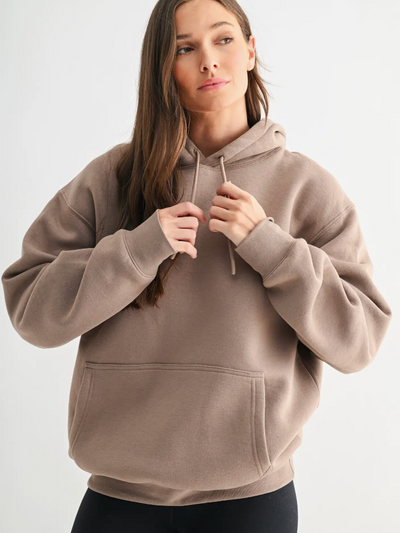 Drop Shoulder Hoodie