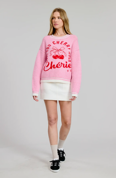 Love You Cherry Much Sweater