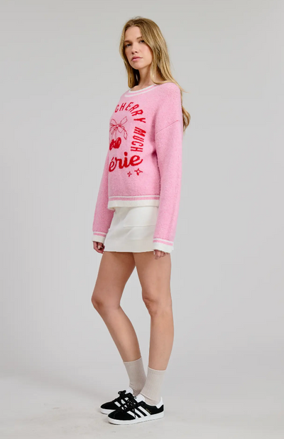 Love You Cherry Much Sweater