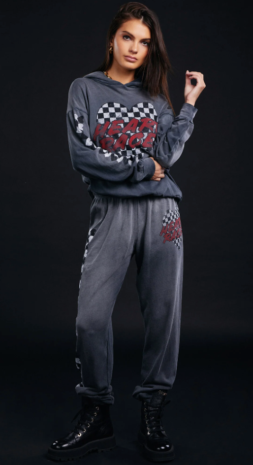 Harmony Heart Racer Hoodie