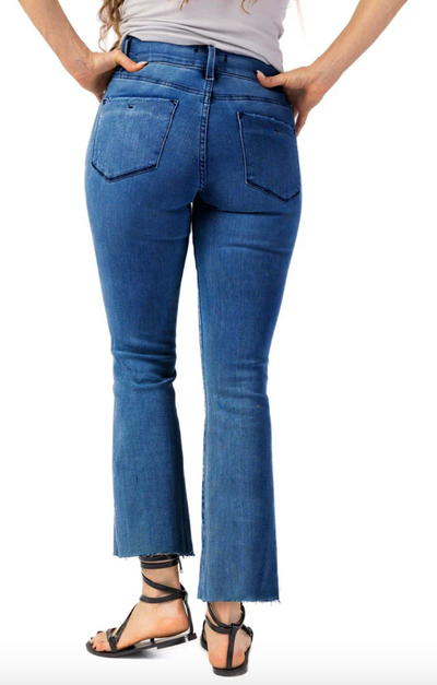 Emma Mini Flare Jeans Denim