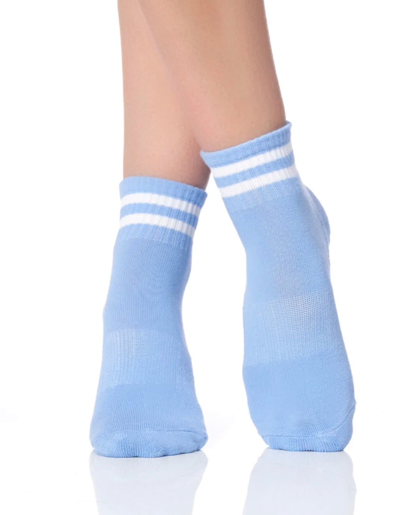 Lucky Honey Boyfriend Grip Socks in Black or Blue