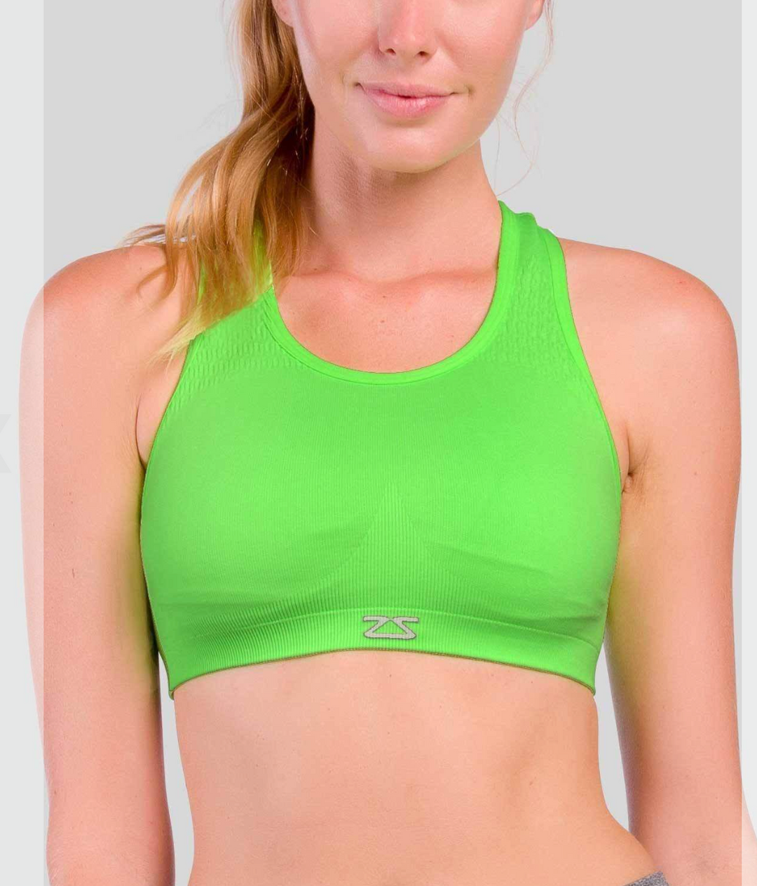 Seamless Sports Bra Neon Green