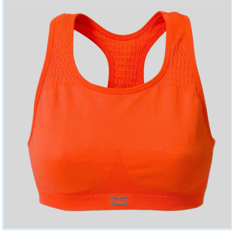 Seamless Sports Bra- Neon Orange