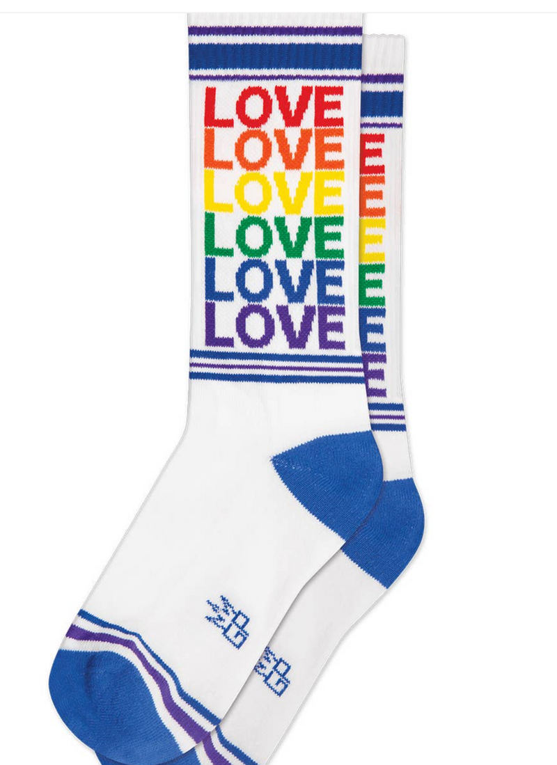LOVE Rainbow Socks