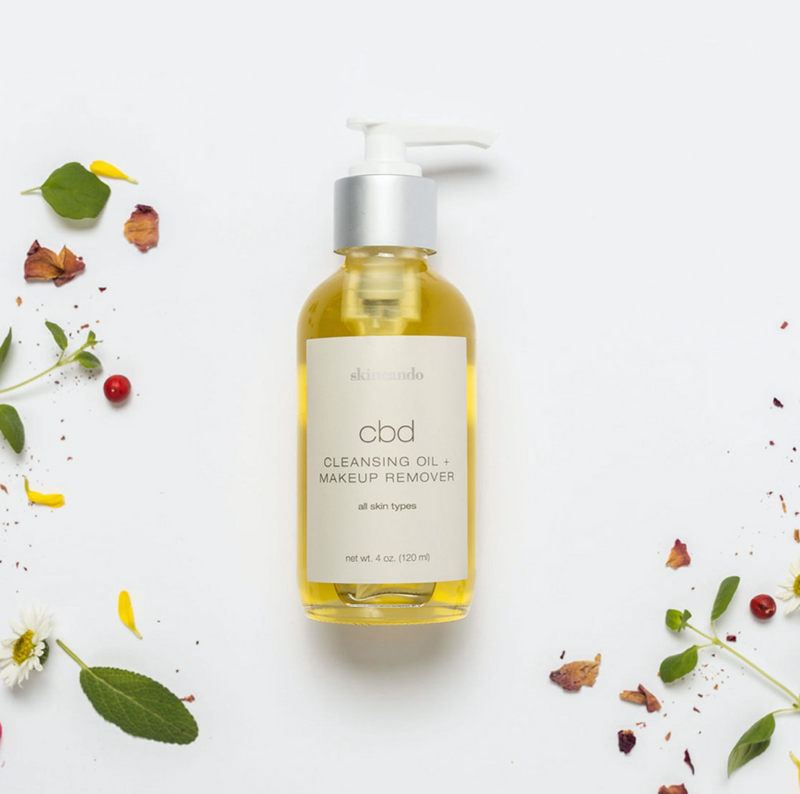 CBD Cleansing Oil and Makeup Remover