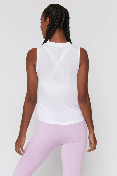 SG Active Muscle tank in White