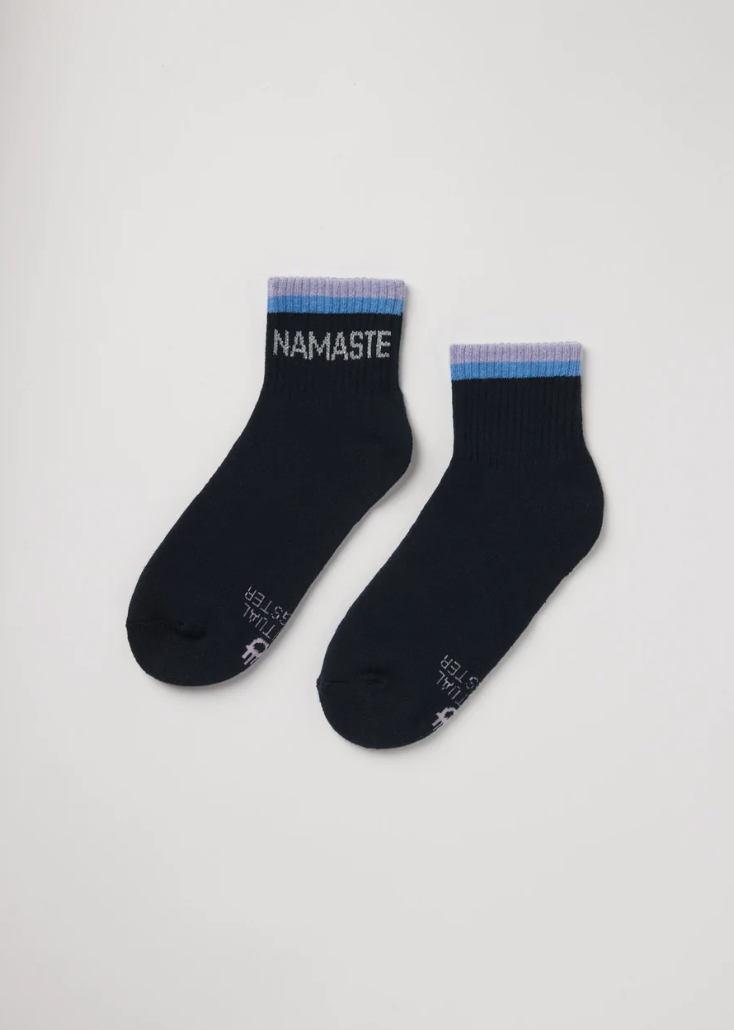 Spiritual Gangster Namaste Ankle Socks
