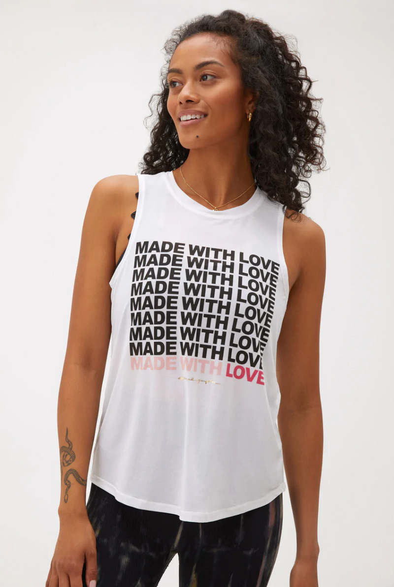 MADE WITH LOVE tank