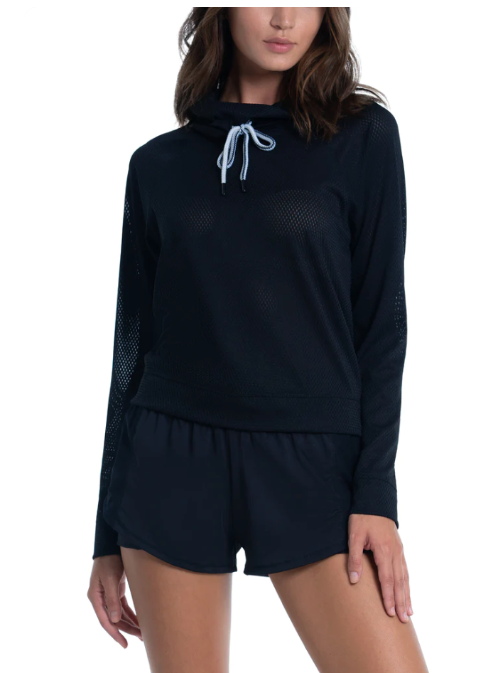 High Neck Long Sleeve Pullover
