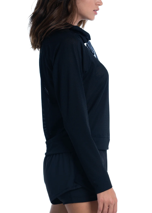 High Neck Long Sleeve Pullover